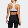 (WMNS) adidas Don't Rest Alphaskin Padded Bra 'White Black' FU4032 sold by KicksCrew
