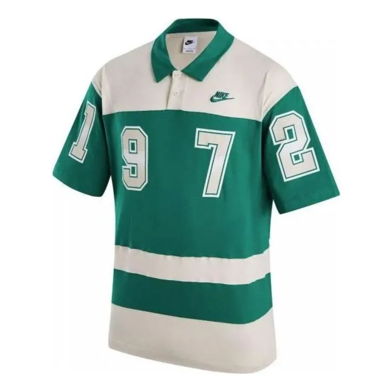 Nike NSW GCEL Polo Shirt 'Green Grey' FQ9582-365 sold by KicksCrew