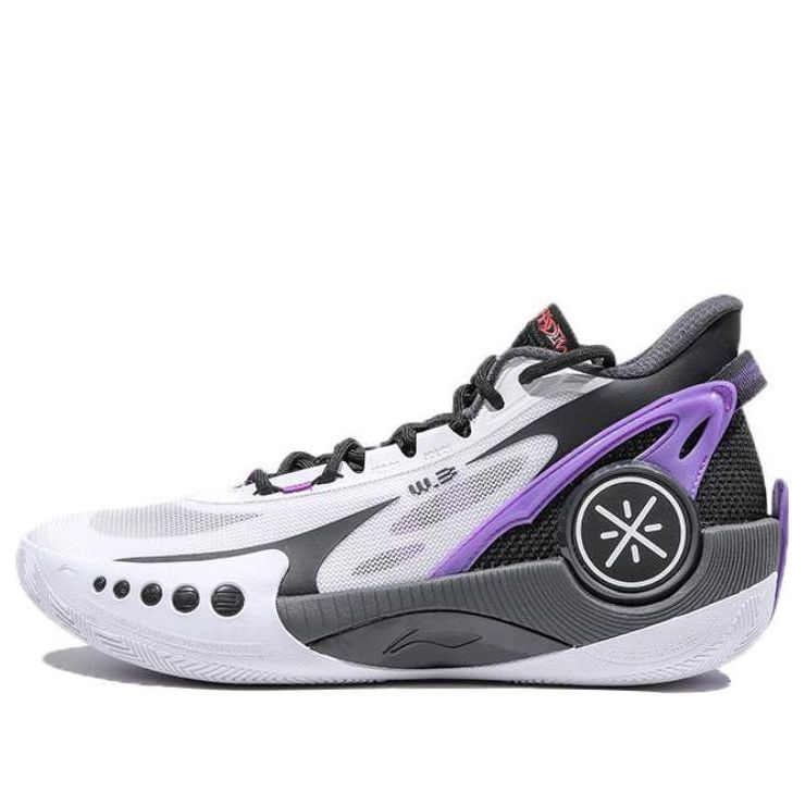 Li-Ning Wade Shadow 3 'Standard White Black Purple' ABPT009-1 sold by KicksCrew