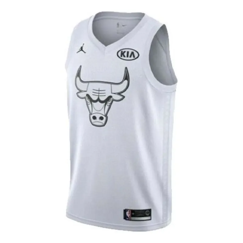 Air Jordan All-Star Edition Authentic Jersey 'White' 928868-107 sold by KicksCrew