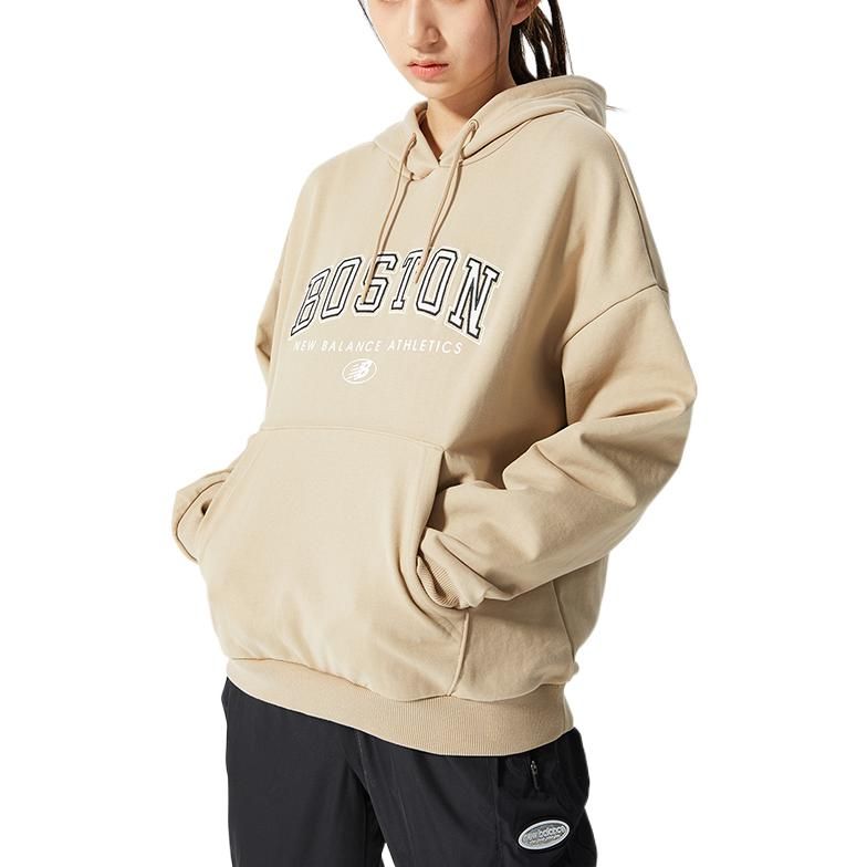 (WMNS) New Balance Sport Hoodie 'Beige' 5CC17162-BEI sold by KicksCrew product image thumbnail 4