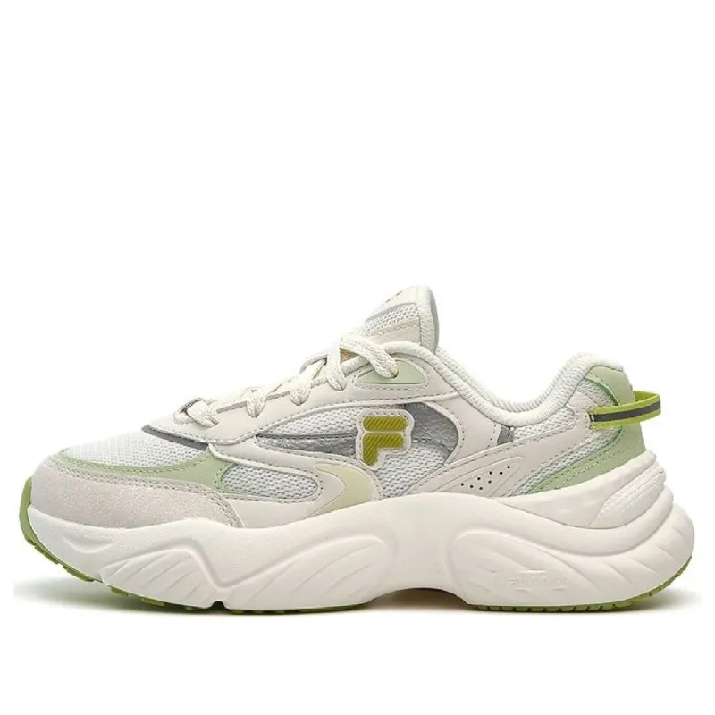 (WMNS) FILA FUSION Conch 2 Shoes 'White Green' T12W331607FWS sold by KicksCrew