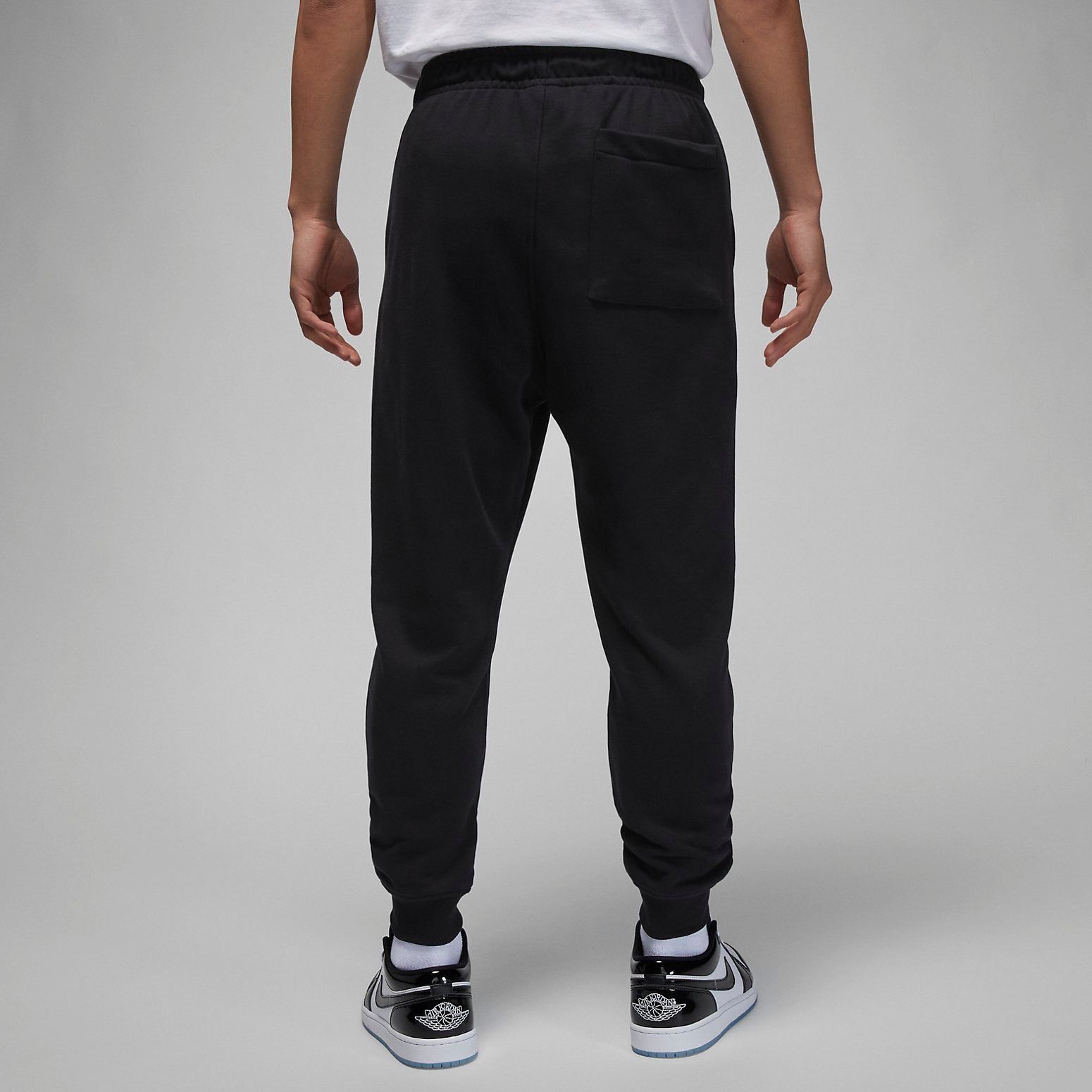 Air Jordan Essentials Loopback Fleece Pants 'Black' FQ7762-010 sold by KicksCrew product image thumbnail 4
