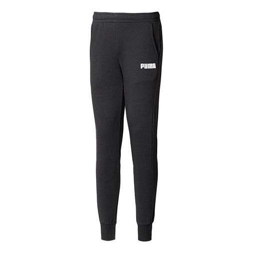 Puma Essentials Logo Pants 'Black' 855231-01 sold by KicksCrew