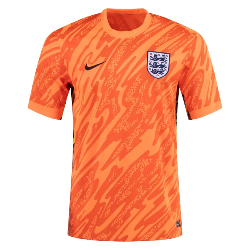 Nike England 24/25 Stadium Goalkeeper Replica Soccer Jersey 'Orange' FJ4286-803 sold by KicksCrew