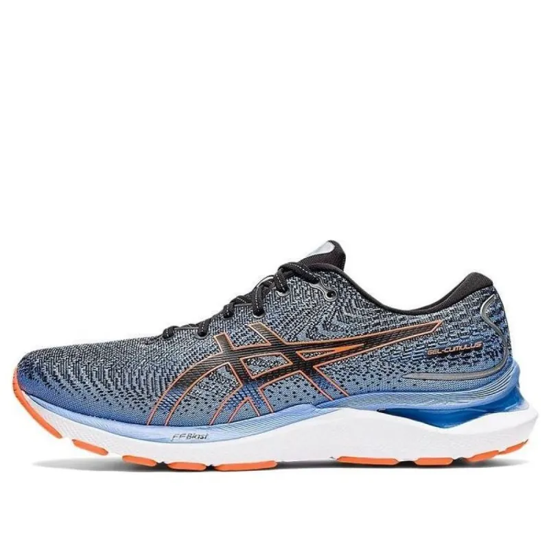 ASICS Gel-Cumulus 24 2E Wide 'Black Shocking Orange' 1011B365-003 sold by KicksCrew