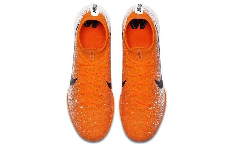 Nike Mercurial Superfly 6 12 Elite DF IC 'Orange White Black' AH7373-801 sold by KicksCrew product image thumbnail 4