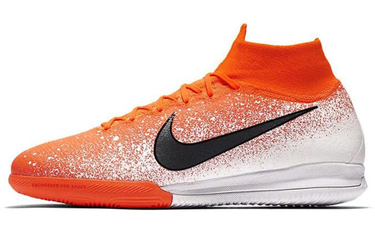 Nike Mercurial Superfly 6 12 Elite DF IC 'Orange White Black' AH7373-801 sold by KicksCrew product image thumbnail 2