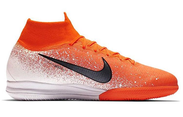 Nike Mercurial Superfly 6 12 Elite DF IC 'Orange White Black' AH7373-801 sold by KicksCrew product image thumbnail 3