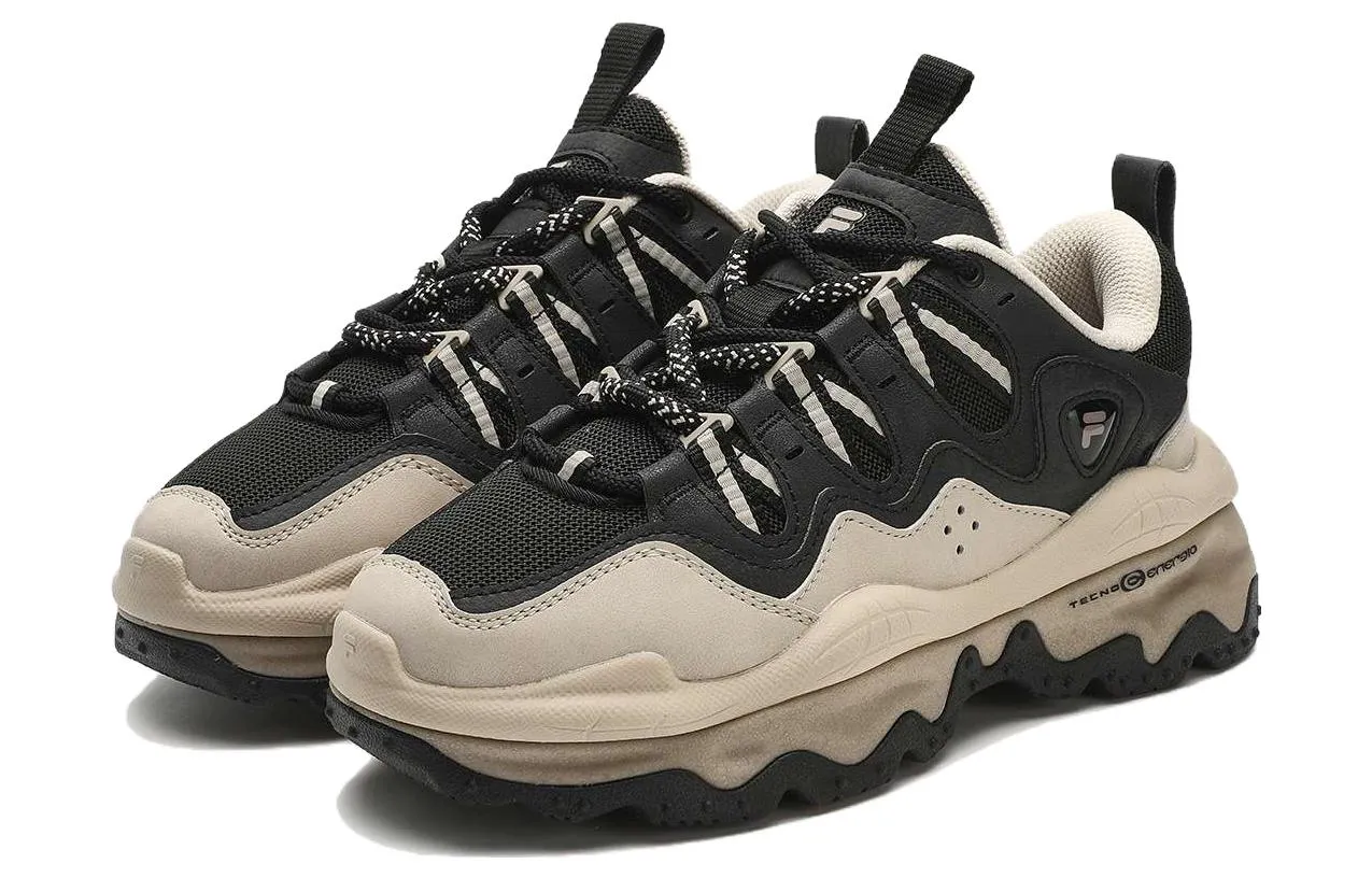 (WMNS) FILA FUSION QD 96 DX Sneakers 'Black Beige' T12W341109FBC sold by KicksCrew product image thumbnail 3