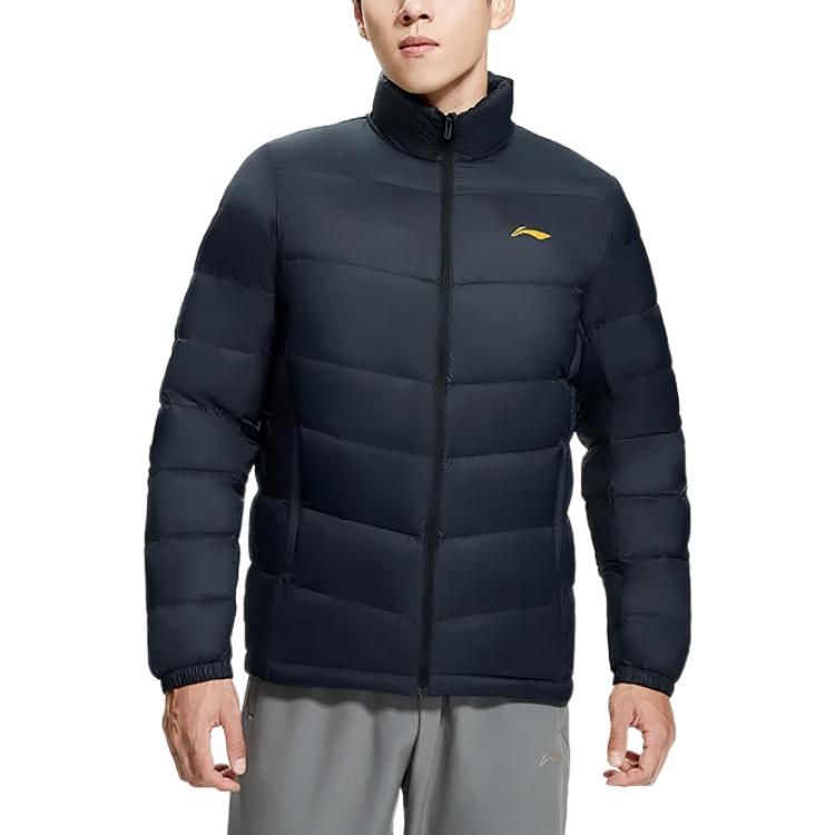 Li-Ning Warm Casual Down Jacket 'Black' AYMS203-1 sold by KicksCrew product image thumbnail 3