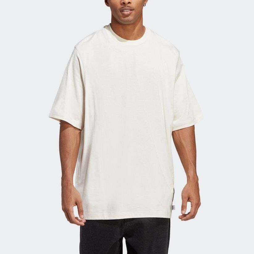 Adidas Lounge T-Shirts 'White' IC4102 sold by KicksCrew product image thumbnail 2
