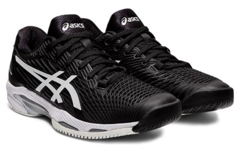 (WMNS) ASICS Solution Speed FF 2 'Black White' 1042A136-001 sold by KicksCrew