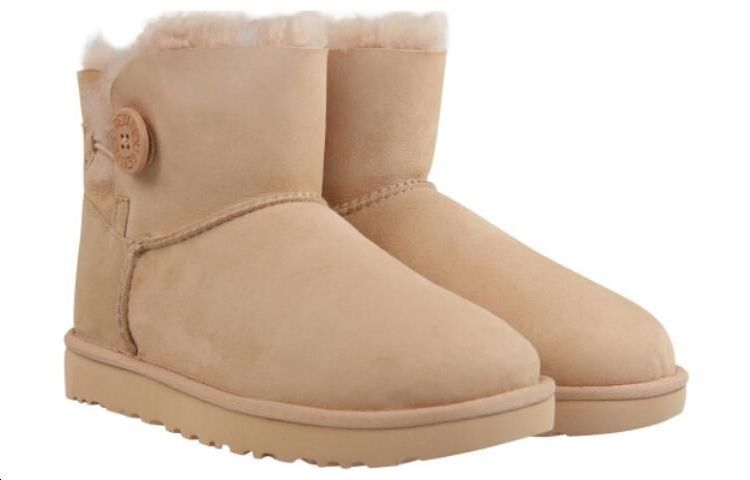 (WMNS) UGG Bailey Button II 'Sand' 1016226-SAN sold by KicksCrew product image thumbnail 3