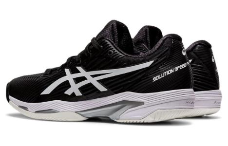 (WMNS) ASICS Solution Speed FF 2 'Black White' 1042A136-001 sold by KicksCrew