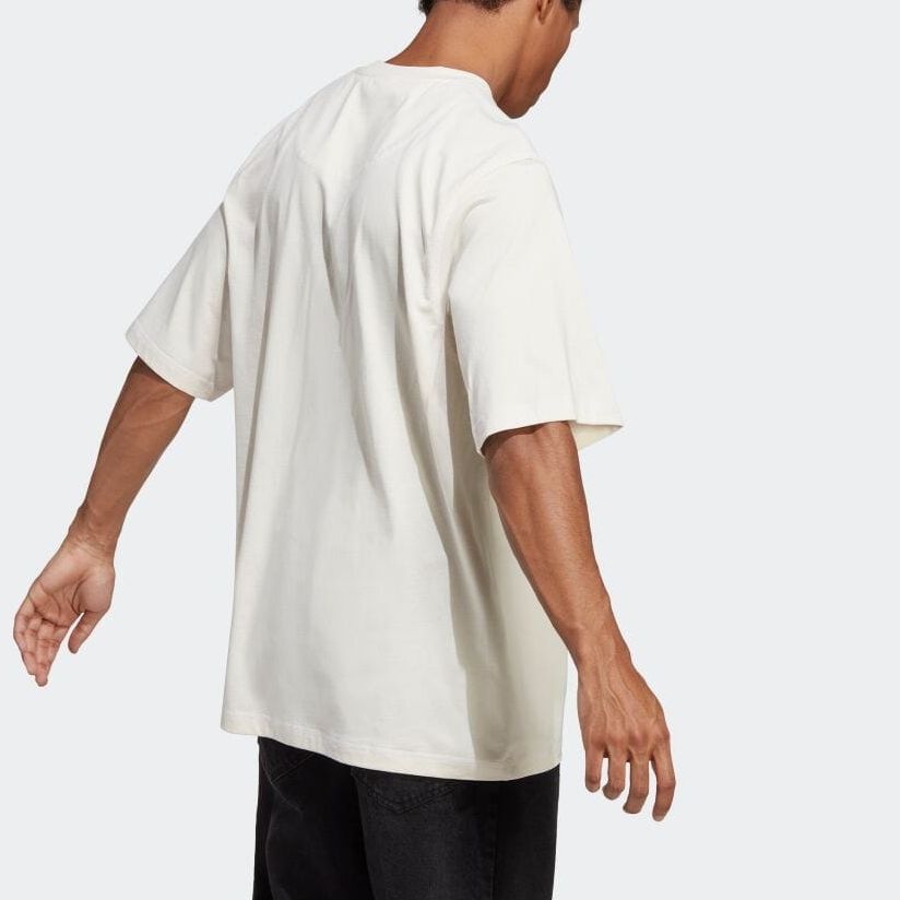 Adidas Lounge T-Shirts 'White' IC4102 sold by KicksCrew product image thumbnail 3