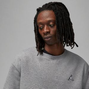 Air Jordan Essentials Fleece Crewneck Sweatshirt 'Grey' DQ7520-091 sold by KicksCrew
