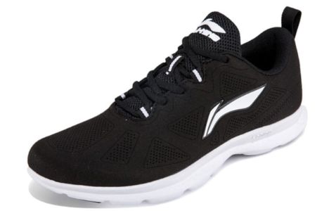 Li-Ning Lightweight Running Shoes 'Black White' ARBN245-5 sold by KicksCrew