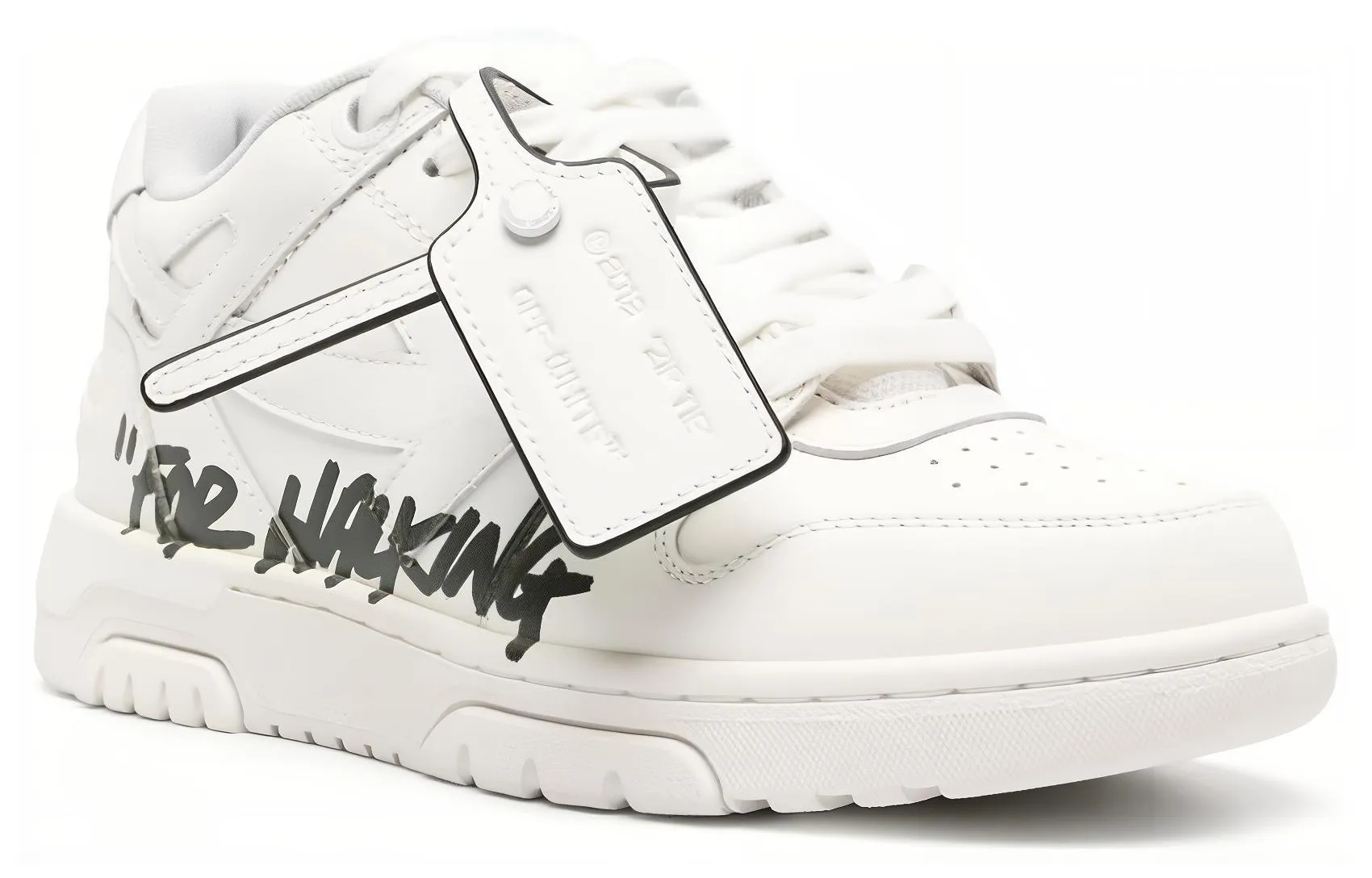 (WMNS) Off-White Out Of Office OOO 'For Walking White Black' OWIA259C99LEA0110110 sold by KicksCrew product image thumbnail 3