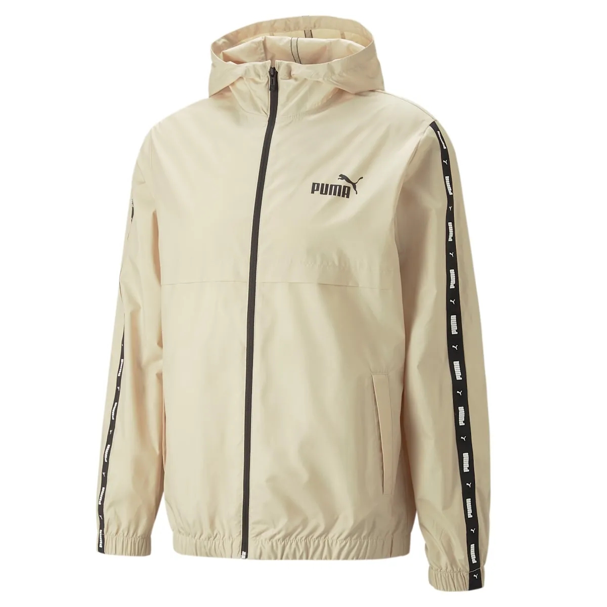 PUMA Esstape Windbreaker Jacket 'Beige' 847477-88 sold by KicksCrew