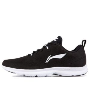 Li-Ning Lightweight Running Shoes 'Black White' ARBN245-5 sold by KicksCrew