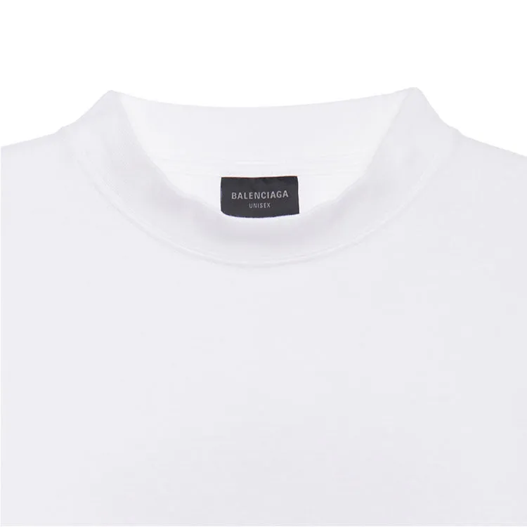 Balenciaga 3B Sports Icon Long Sleeve T-Shirt Oversized 'White Black Red' 720250TPVD79065 sold by KicksCrew product image thumbnail 3