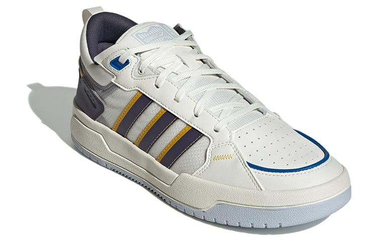 Adidas Neo 100DB Shoes 'White Black Yellow' IE5582 sold by KicksCrew product image thumbnail 3