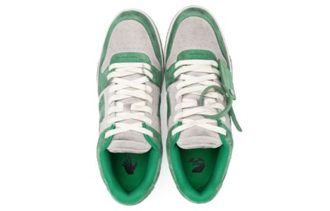 Off-White Out Of Office Low-Top Sneaker 'Green White' OMIA189S23LEA0110155 sold by KicksCrew