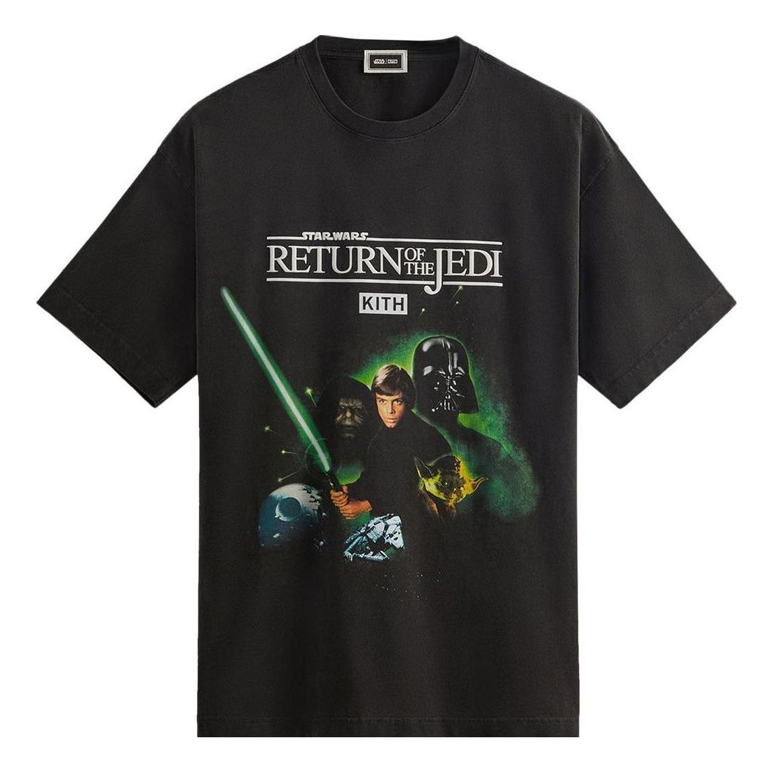 KITH x Star Wars Luke Poster Vintage Tee 'Black' KHM031029-001 sold by KicksCrew
