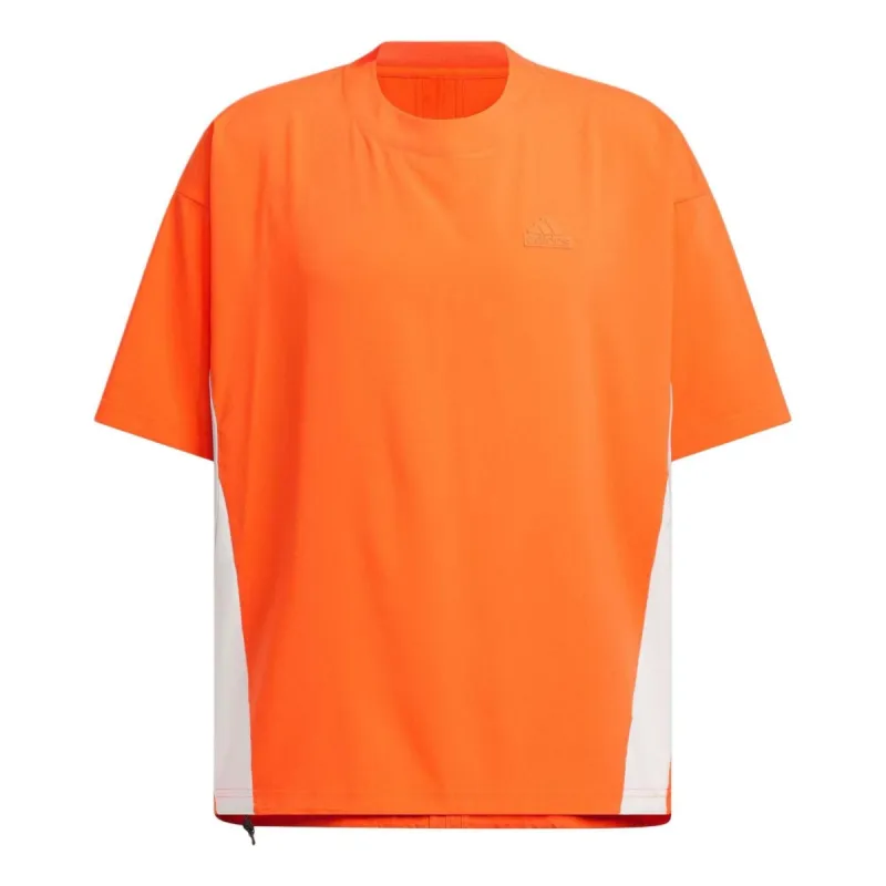 adidas Future Style T-Shirt 'Orange White' JI9907 sold by KicksCrew