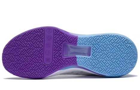 Li-Ning LiRen 2 Low 'White Purple Blue' ABAS039-11 sold by KicksCrew