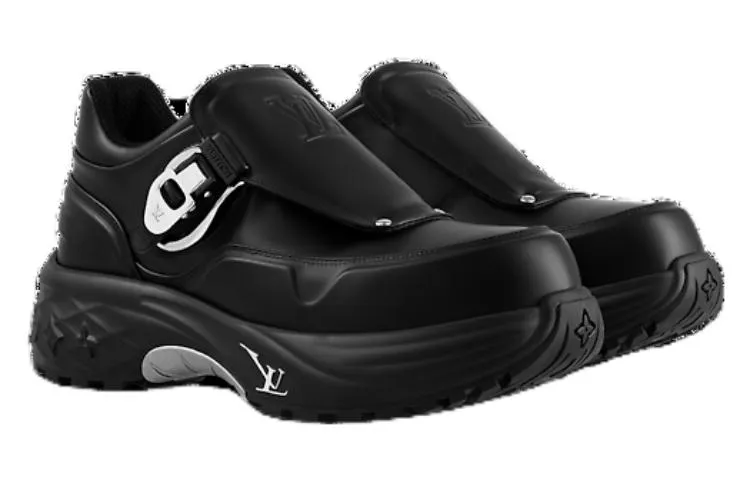 LOUIS VUITTON LV Discovery Monk Strap Shoes 'Black' 1ABYX1 sold by KicksCrew product image thumbnail 2