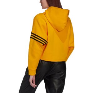 (WMNS) adidas Adicolor Neuclassics Hoodie 'Yellow' HT8846 sold by KicksCrew