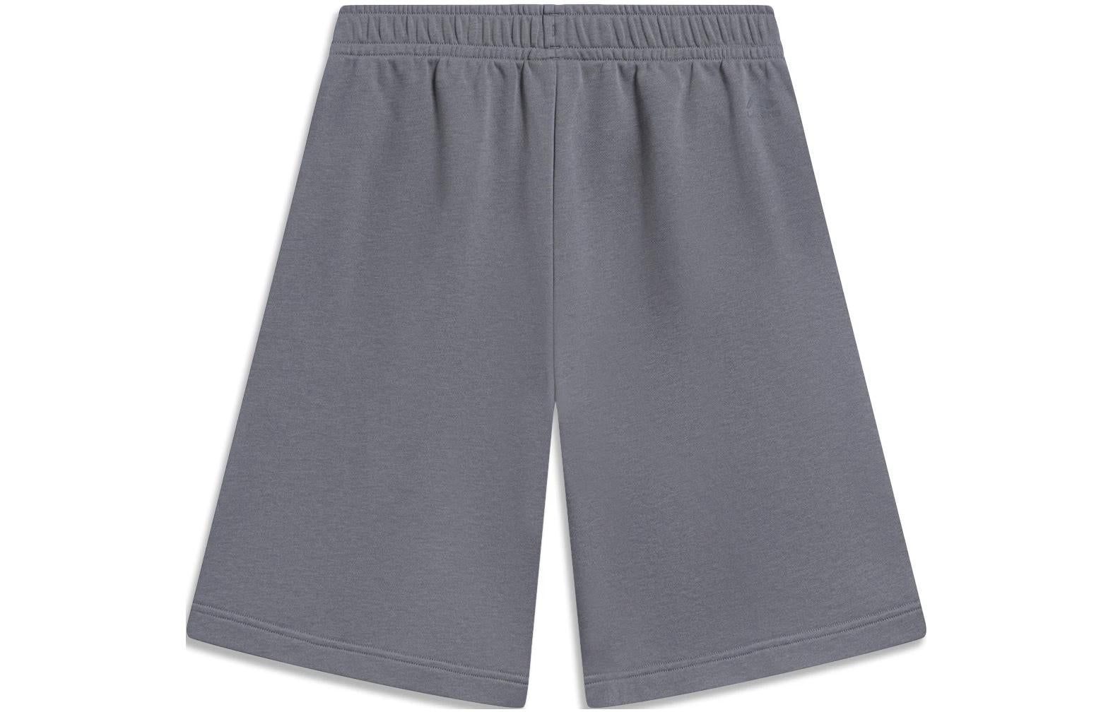 Li-Ning Anything Is Possible Graphic Straight Shorts 'Grey' AKST593-6 sold by KicksCrew product image thumbnail 2