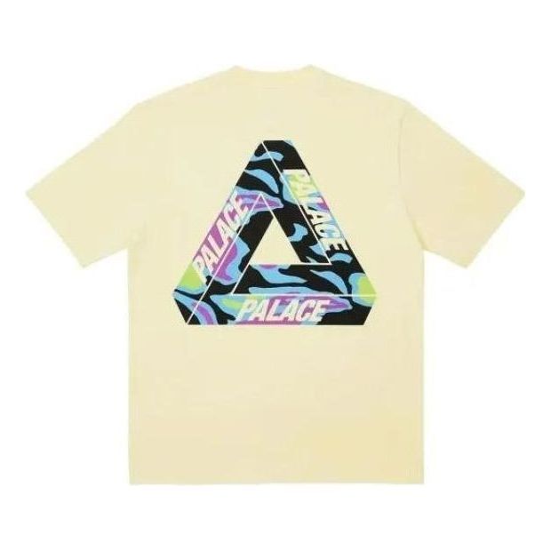 Palace Jungle Camo Tri-Ferg T-Shirt 'Mellow Yellow' P24TS123 sold by KicksCrew