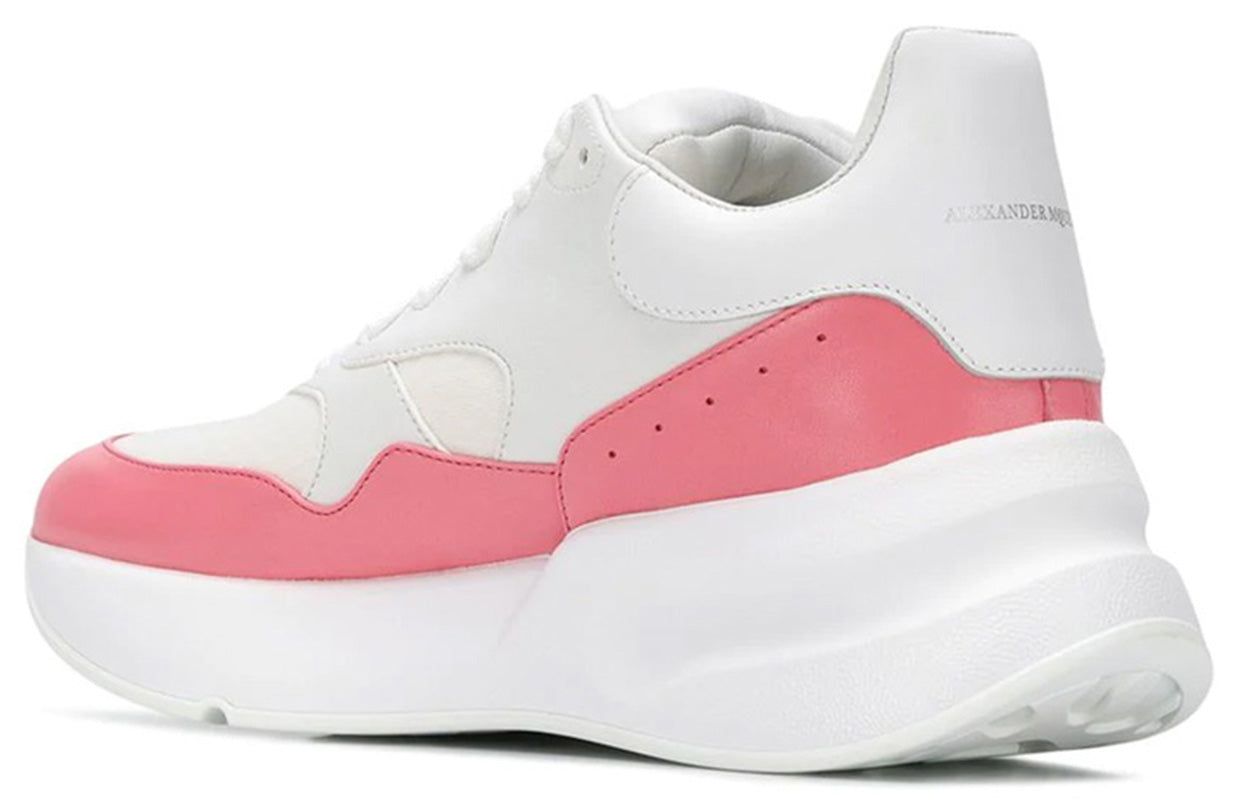(WMNS) Alexander McQueen Oversized Runner in Nappa Calf Leather 'White Pink' 533710WHT999374 sold by KicksCrew product image thumbnail 4
