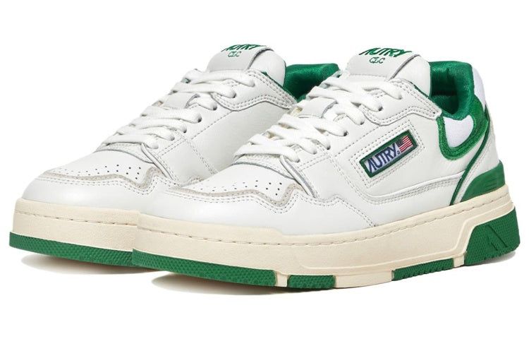 (WMNS) Autry CLC Leather Sneakers 'White Green' ROLW-MM09 sold by KicksCrew product image thumbnail 2