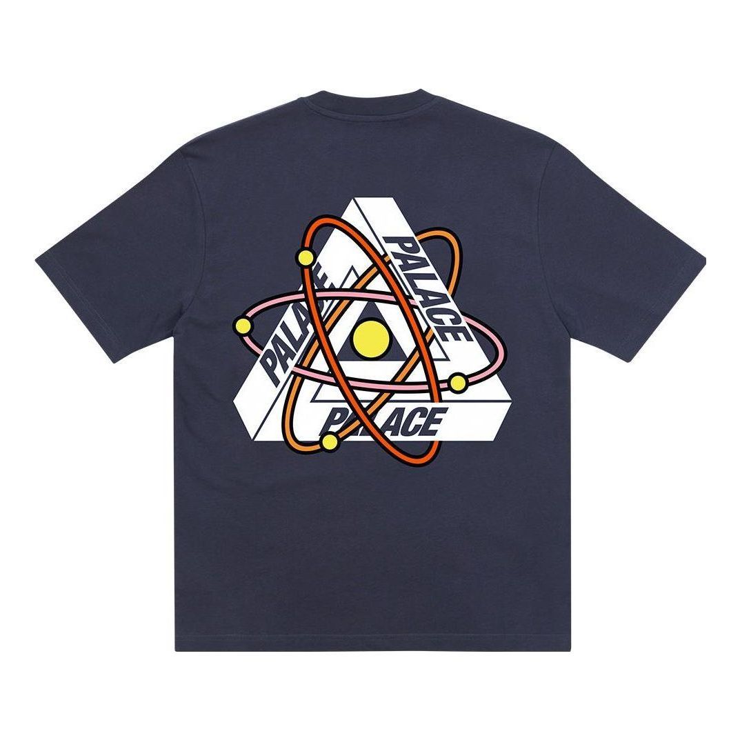 Palace FW22 Tri-atom T-Shirt 'Navy' P23TS092 sold by KicksCrew