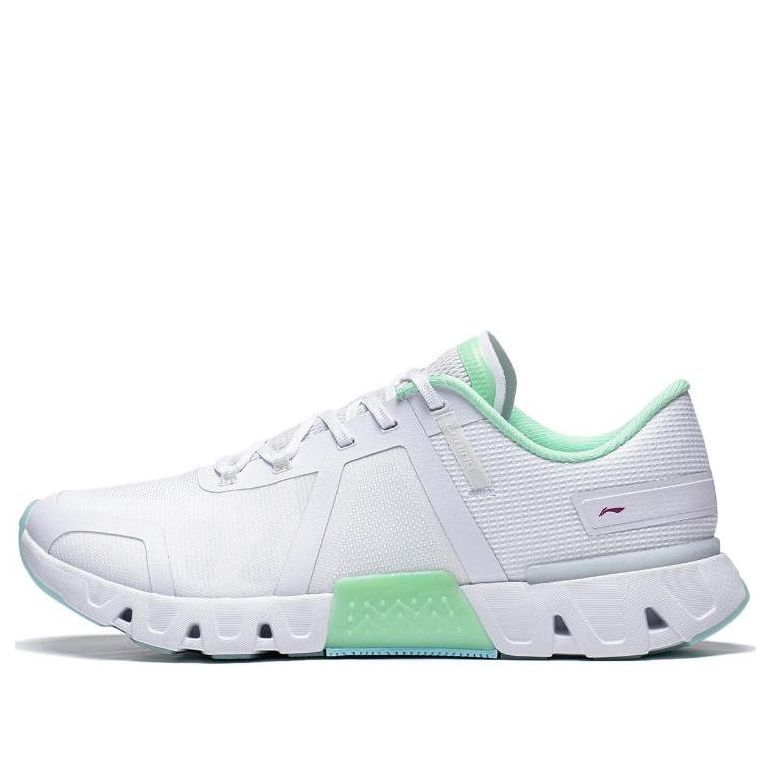 (WMNS) Li-Ning Ling Ling 'White Green' AFVT004-17 sold by KicksCrew