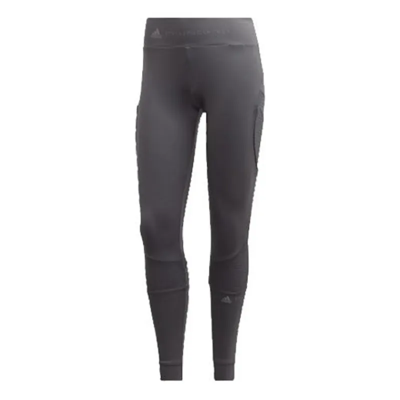 (WMNS) adidas By Stella McCartney Essential Tights 'Grey' EA2206 sold by KicksCrew
