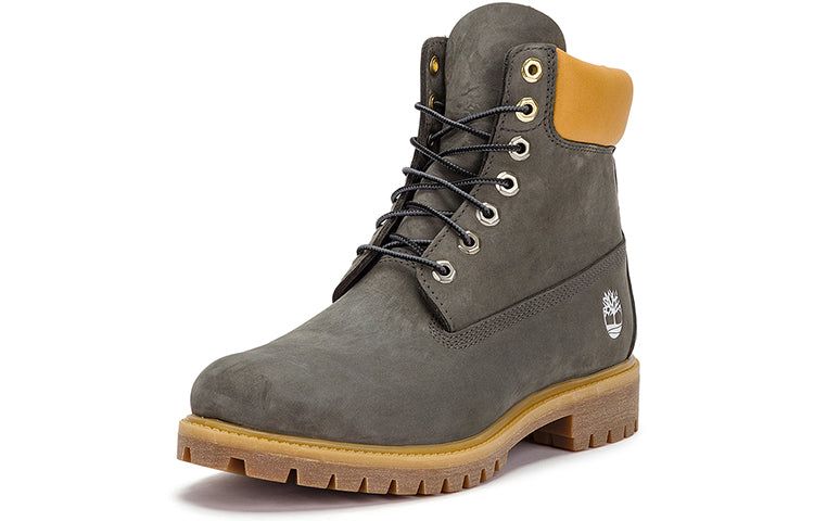 Timberland 6 Inch Premium Waterproof Boot 'Dark Green Nubuck' A6873W sold by KicksCrew product image thumbnail 3