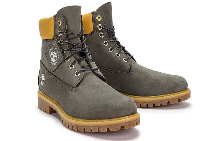 Timberland 6 Inch Premium Waterproof Boot 'Dark Green Nubuck' A6873W sold by KicksCrew product image thumbnail 4