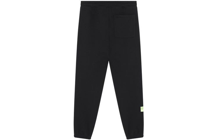 New Balance Logo Casual Sweatpants 'Black' AMP21366-BK sold by KicksCrew product image thumbnail 2