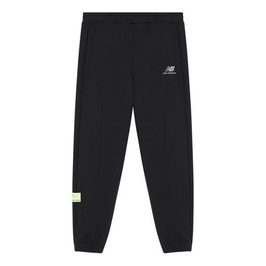 New Balance Logo Casual Sweatpants 'Black' AMP21366-BK sold by KicksCrew