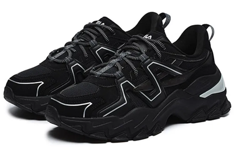 (WMNS) FILA Aurora Sneakers 'Black White' F12W231127FBK sold by KicksCrew product image thumbnail 2