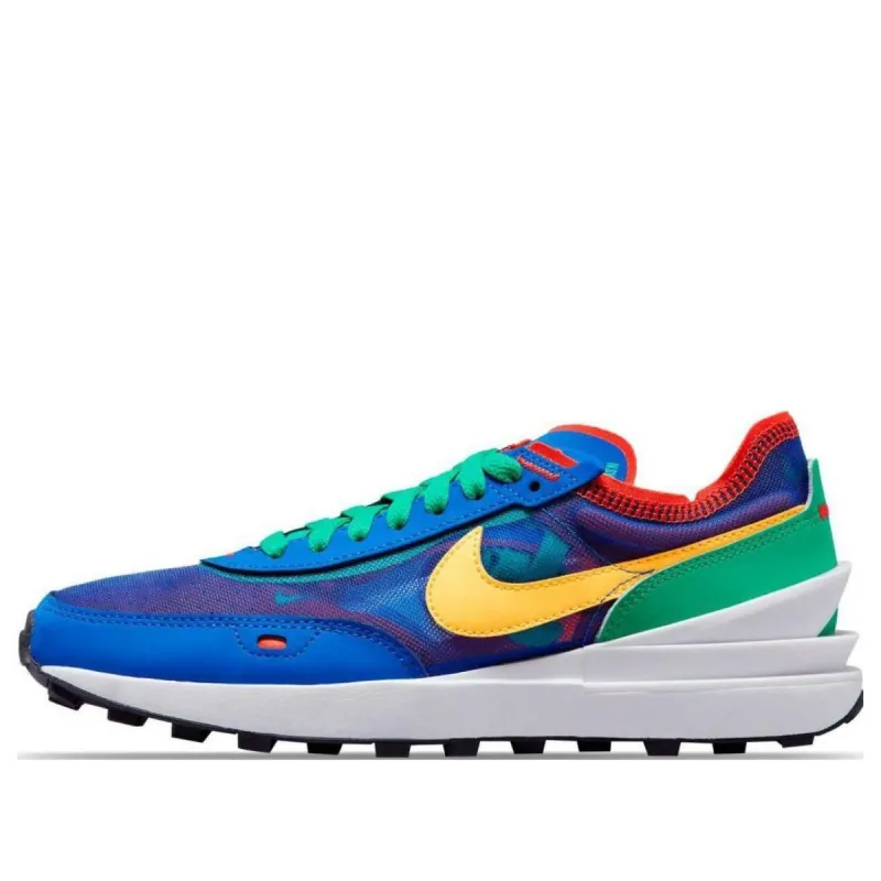 (WMNS) Nike Waffle One 'Game Royal Citron Green' DC2533-402 sold by KicksCrew