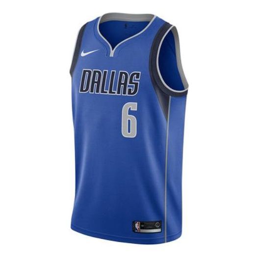 Nike NBA PORZINGIS ICON SWINGMAN JERSEY 'Royal Blue' 864469-491 sold by KicksCrew