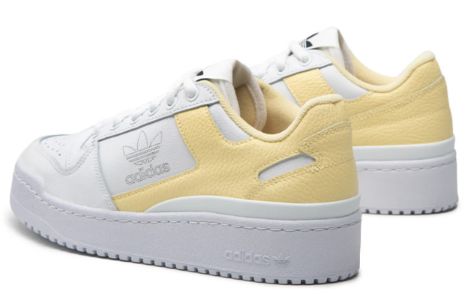 (WMNS) adidas originals FORUM Bold 'White Yellow' GY6986 sold by KicksCrew