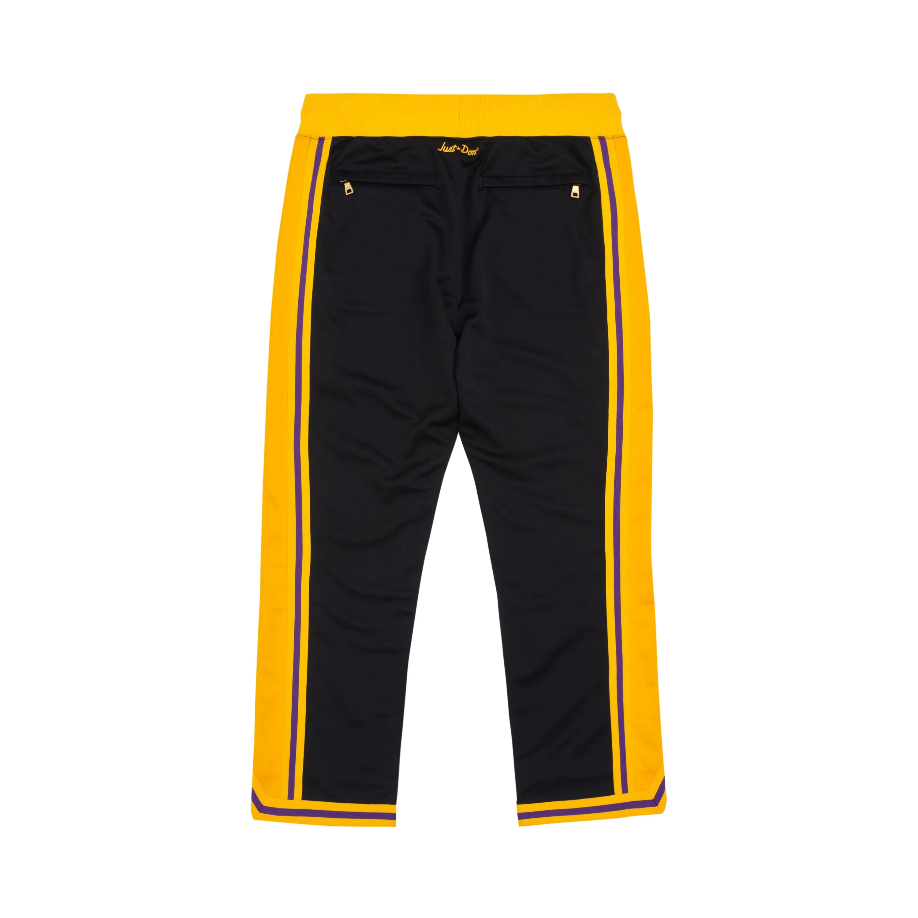 Mitchell & Ness X Just Don Hardwood Classics Pant 'Los Angeles Lakers' JOGGMO21291-LALBKYW sold by KicksCrew product image thumbnail 2