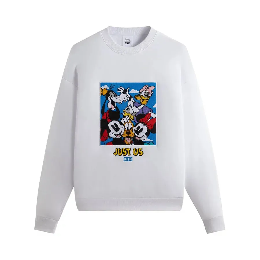 KITH x Mickey & Friends Family Portrait Vintage Crewneck 'White' KHM031753-101 sold by KicksCrew